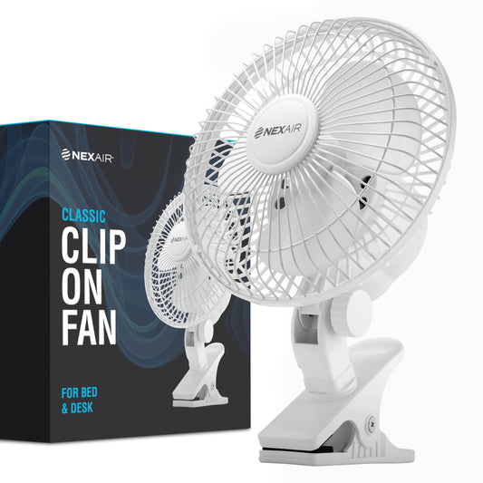6-Inch Professional Clip-On Personal Fan