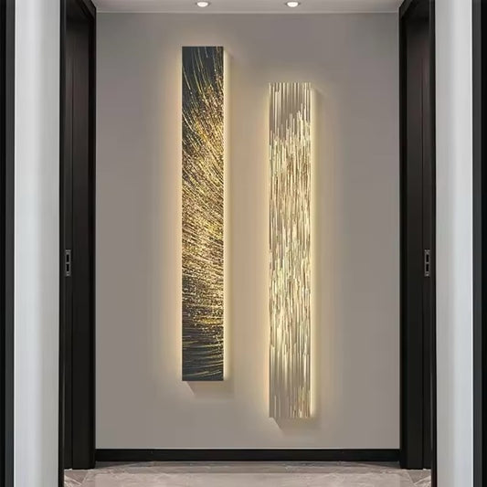 Art Deco Frameless Painting Wall Lamp – Modern Interior Atmosphere